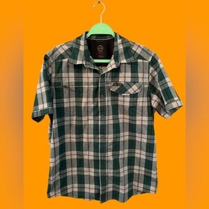 ATG plaid button up shirt